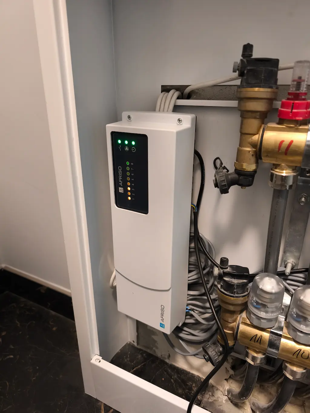 Monitoring IP – Instalacja sterownika ogrzewania – Grodzisk Wielkopolski